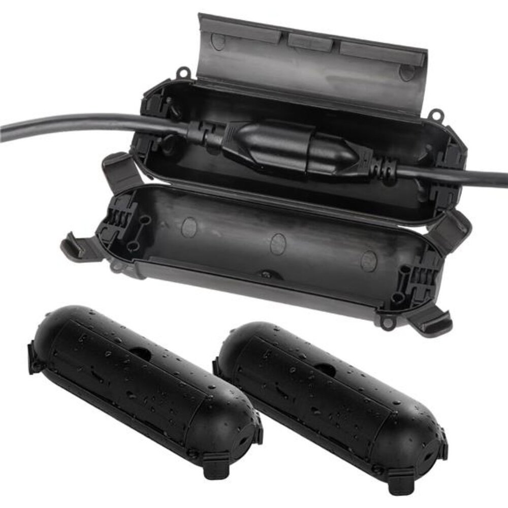 [3 Pack] Outdoor Extension Cord Safety Cover with Waterproof Seal, Weatherproof